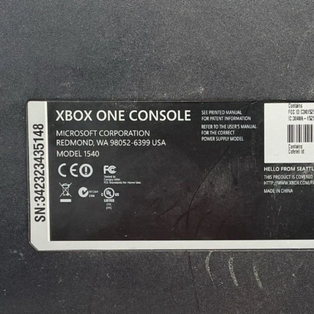 Microsoft console xbox